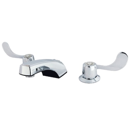 Kingston Brass GKB931LP Widespread Bathroom Faucet, Polished Chrome GKB931LP